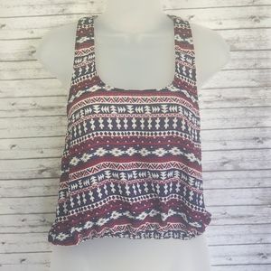 Aztec Crop Top